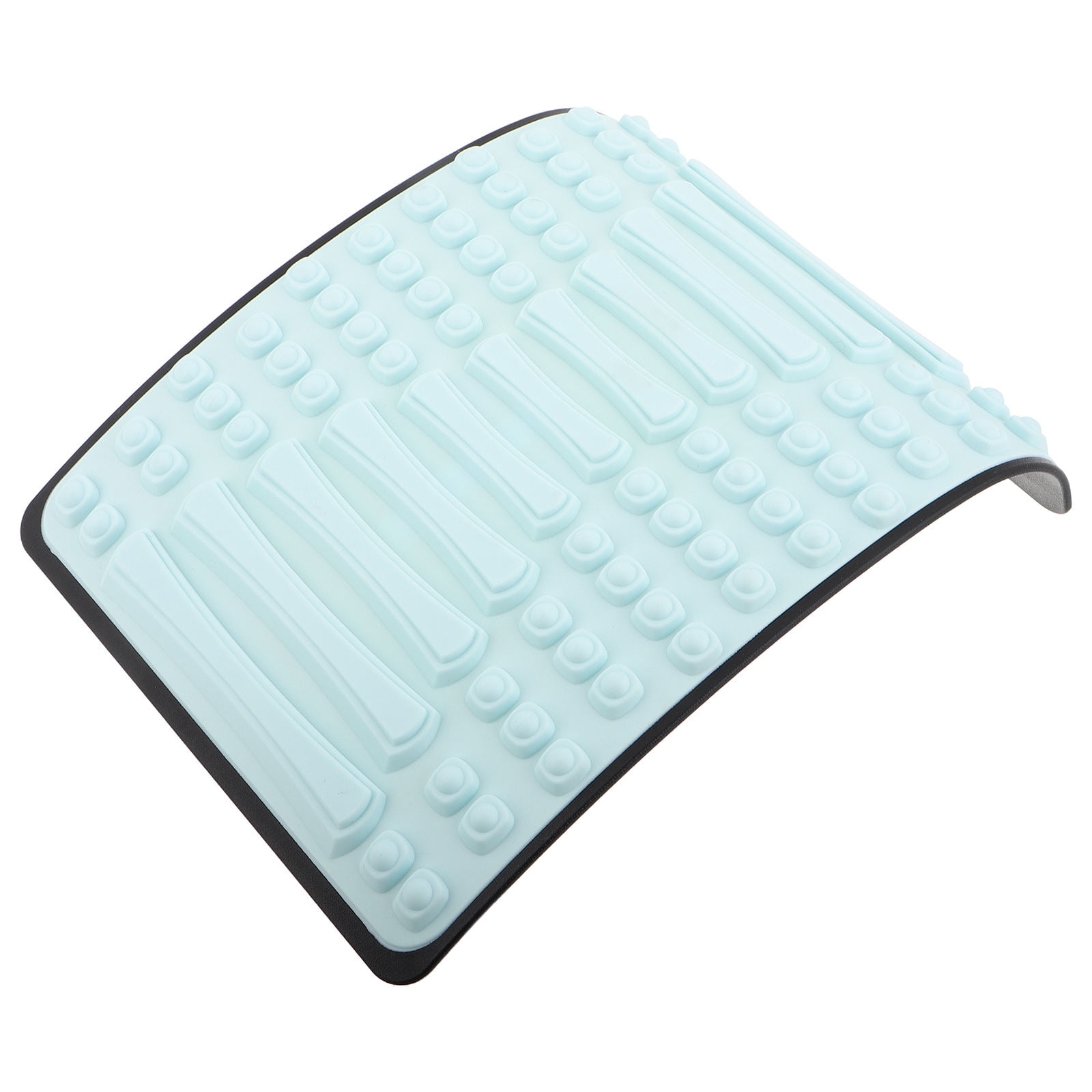 Raindrops Yoga Back Stretcher For Lumbar Spine Relief Pilates Accessories Lumbar Soothing Device For Women Multi-Purpose Folding Yoga Equipment For Office and Home