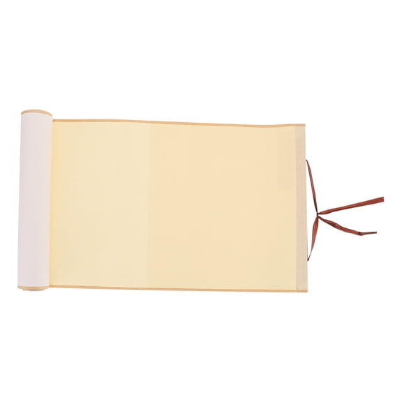 Raindrops Scroll White Paper Piece 10 x 7.9 x 5. Crafting and Writing