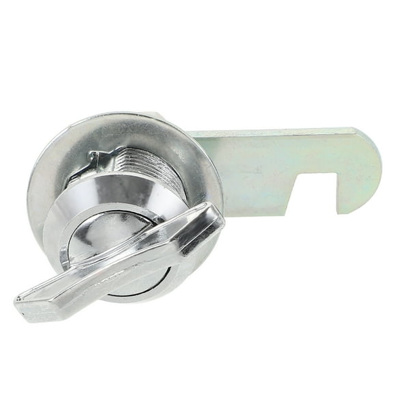 Raindrops Zinc Alloy Heavy Duty Cabinet Latch 2Pcs Mailbox Lock Silver 4.80X1.40X0.70CM
