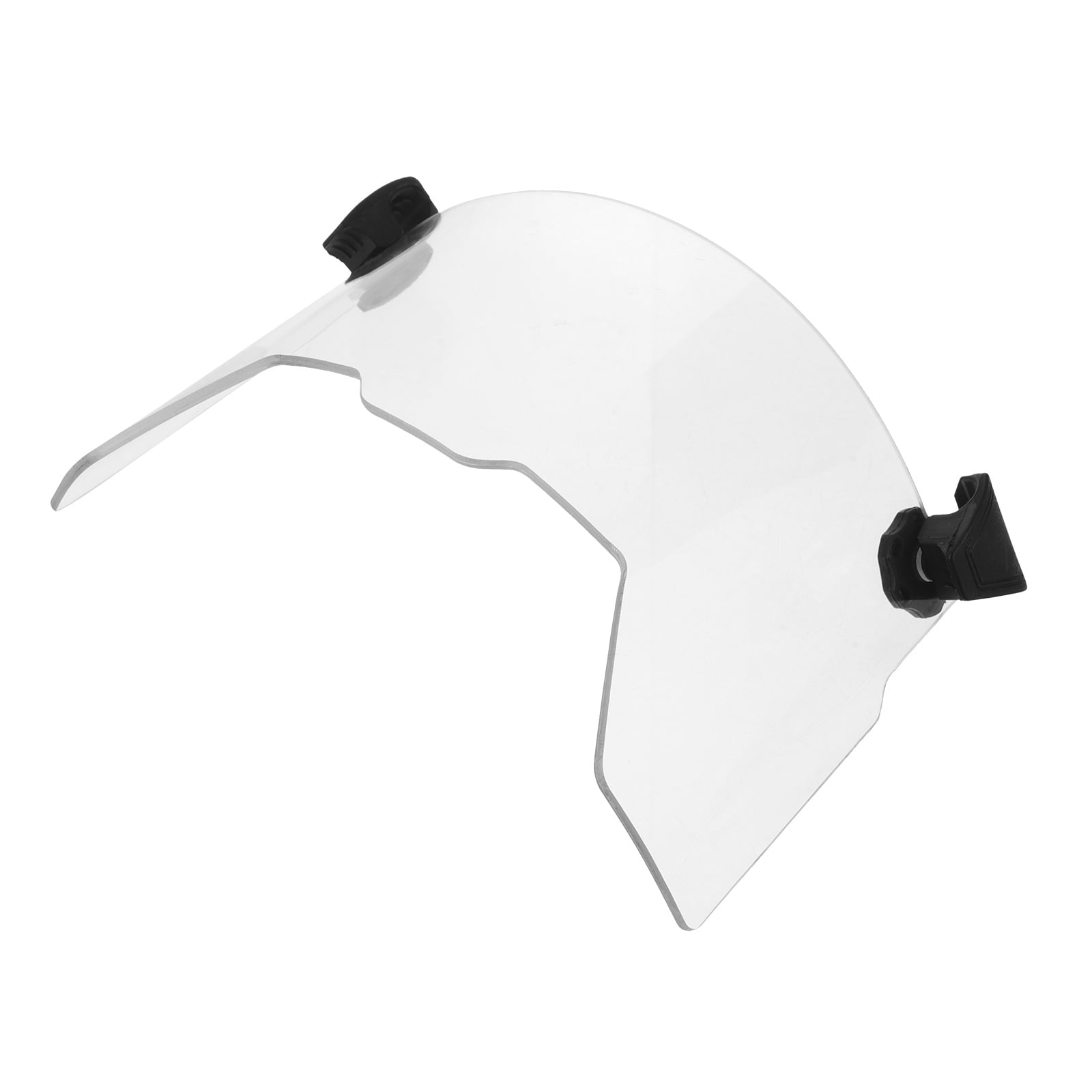 FOMIYES Clear Football Visor UV Scratch Resistant Transparent Nylon
