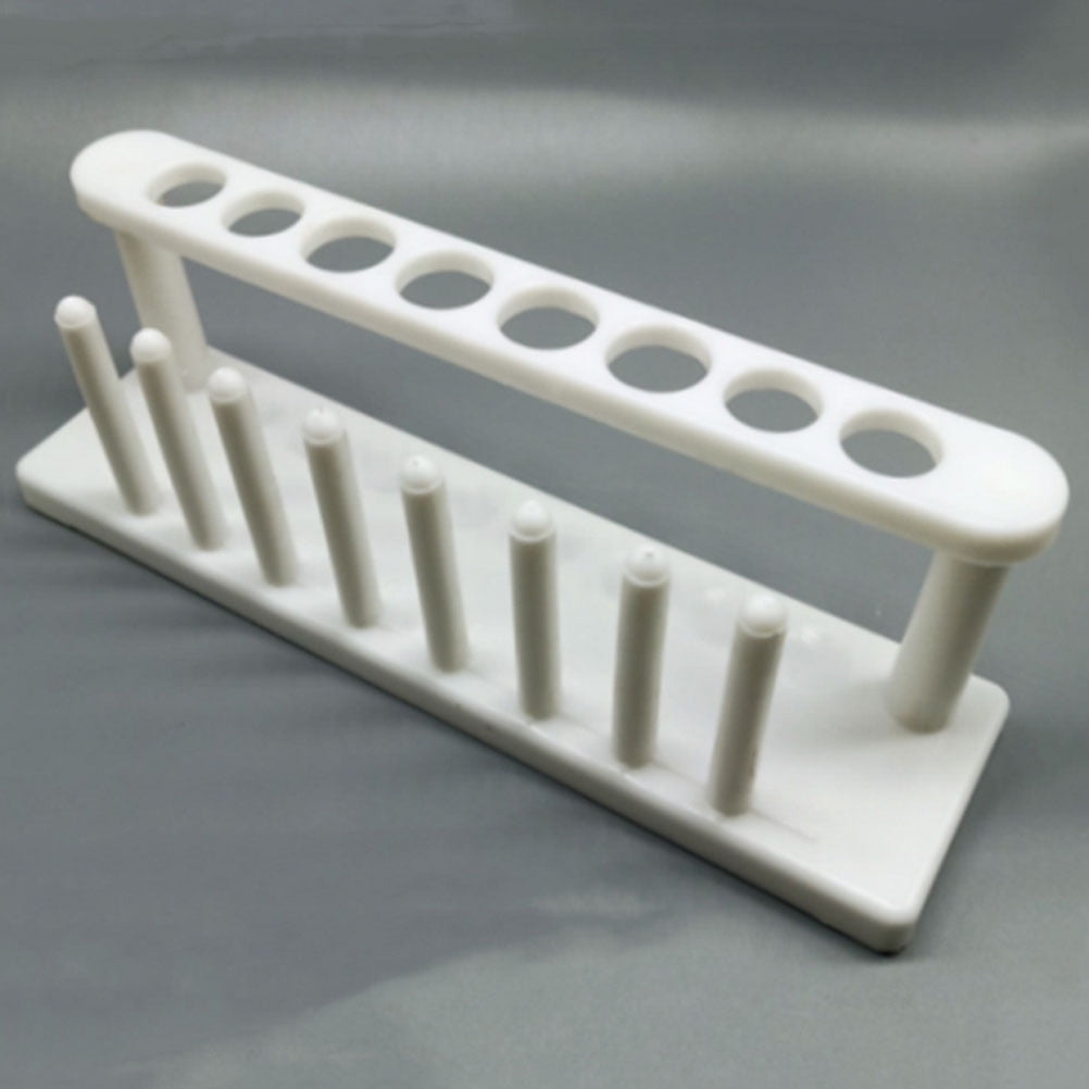 Raindrops Labs Plastic Tube Rack White 1 Set for Laboratory Experiments ...