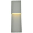 thumbnail image 1 of Raine Integrated LED wall sconce in silver, 1 of 5