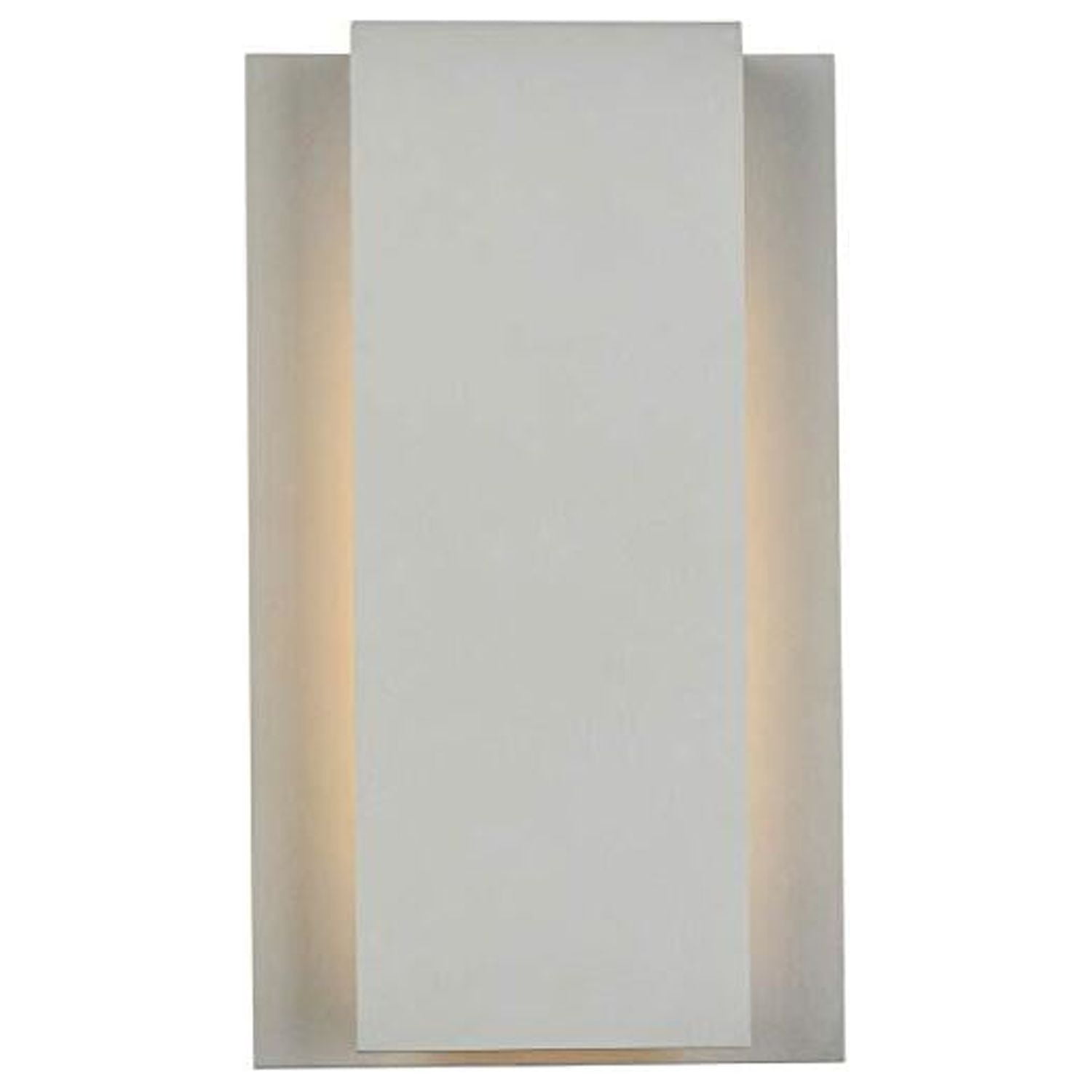 Raine Integrated LED wall sconce in silver