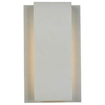 Raine Integrated LED wall sconce in silver