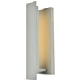 thumbnail image 1 of Raine Integrated LED wall sconce in silver, 1 of 4