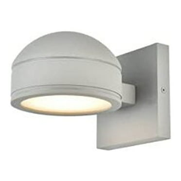 Raine Integrated LED wall sconce in silver