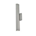 thumbnail image 1 of Raine Integrated LED wall sconce in silver, 1 of 4