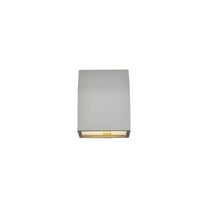 Raine Integrated LED wall sconce in silver