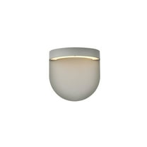 Raine Integrated LED wall sconce in silver
