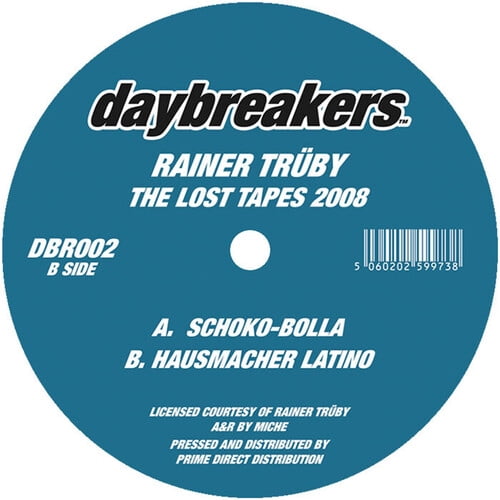 Rainer Truby - The Lost Tapes 2008 - Music & Performance - Vinyl