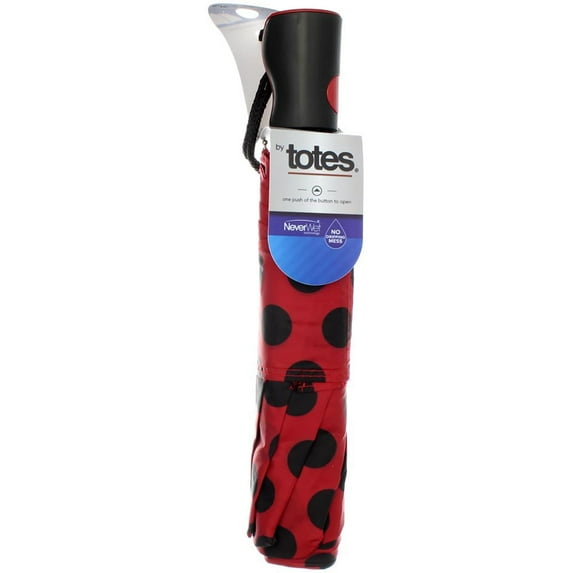 Raines Umbrella Auto Open 11 Inch Large (Assorted Colors) (3 Pack)