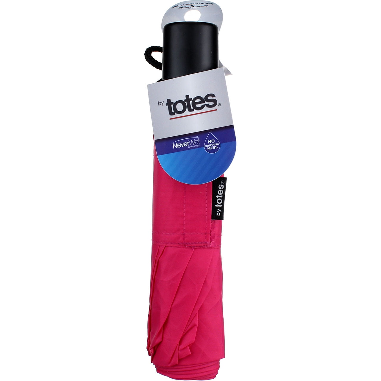 Raines by Totes NeverWet Umbrella, 43 inch, Manual, Assorted Colors (3 pack) (Bundle)