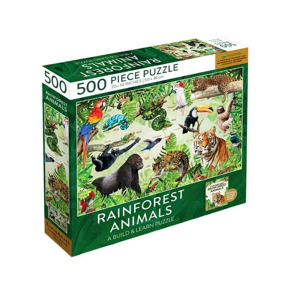 Rainforest Animals (Jigsaw)
