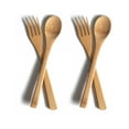 thumbnail image 1 of Rainforest Bowls Bamboo Wood Utensils 2-Pack, 1 of 4