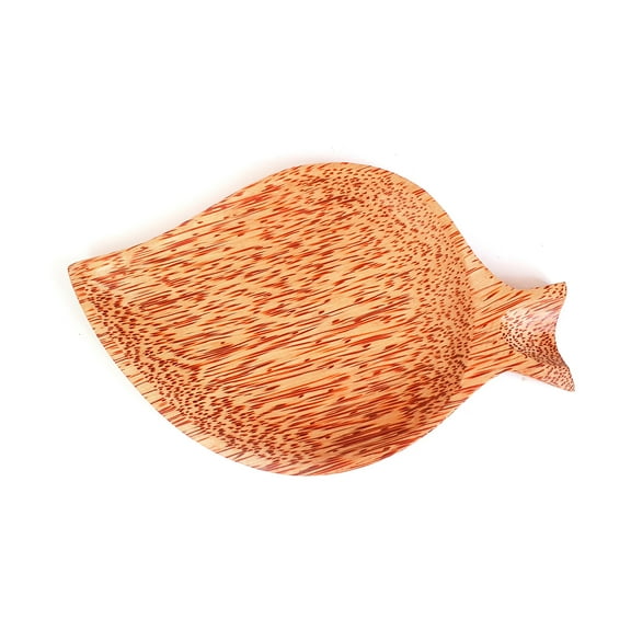 Rainforest Bowls Leaf Coconut Wood Plate