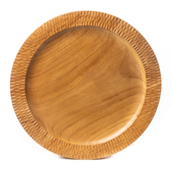 Rainforest Bowls Rim Carved Hassunzara Serving Plate