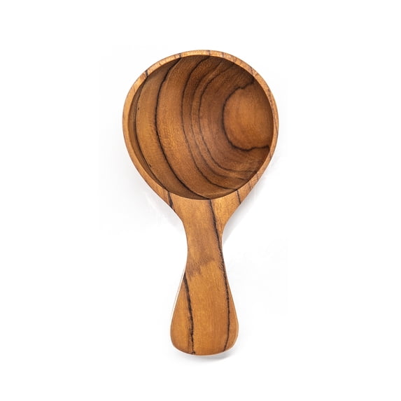 Rainforest Bowls Teak Wood Powder and Spice Serving Spoon - Jumbo