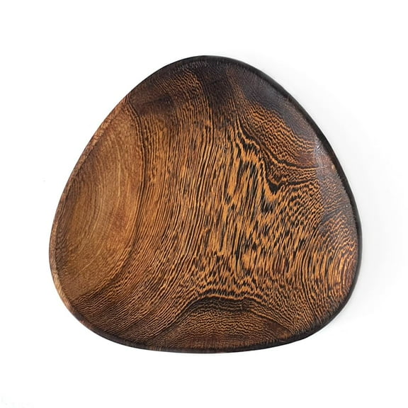 Rainforest Bowls Triangle Acacia Wood Plate