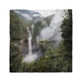 thumbnail image 1 of Rainforest Head Scarf, San Rafael Waterfalls, Head Wrap, 3 Sizes, by Ambesonne, 1 of 2