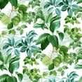 thumbnail image 1 of Rainforest Leaves Peel and Stick Wallpaper, 1 of 15