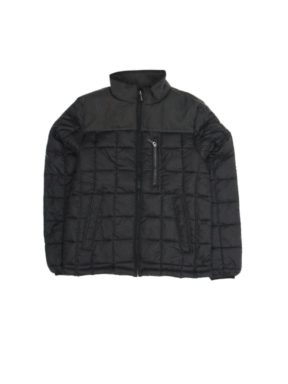 Men's Water Resistant Thermolite Insulated Jacket (Small, Black)