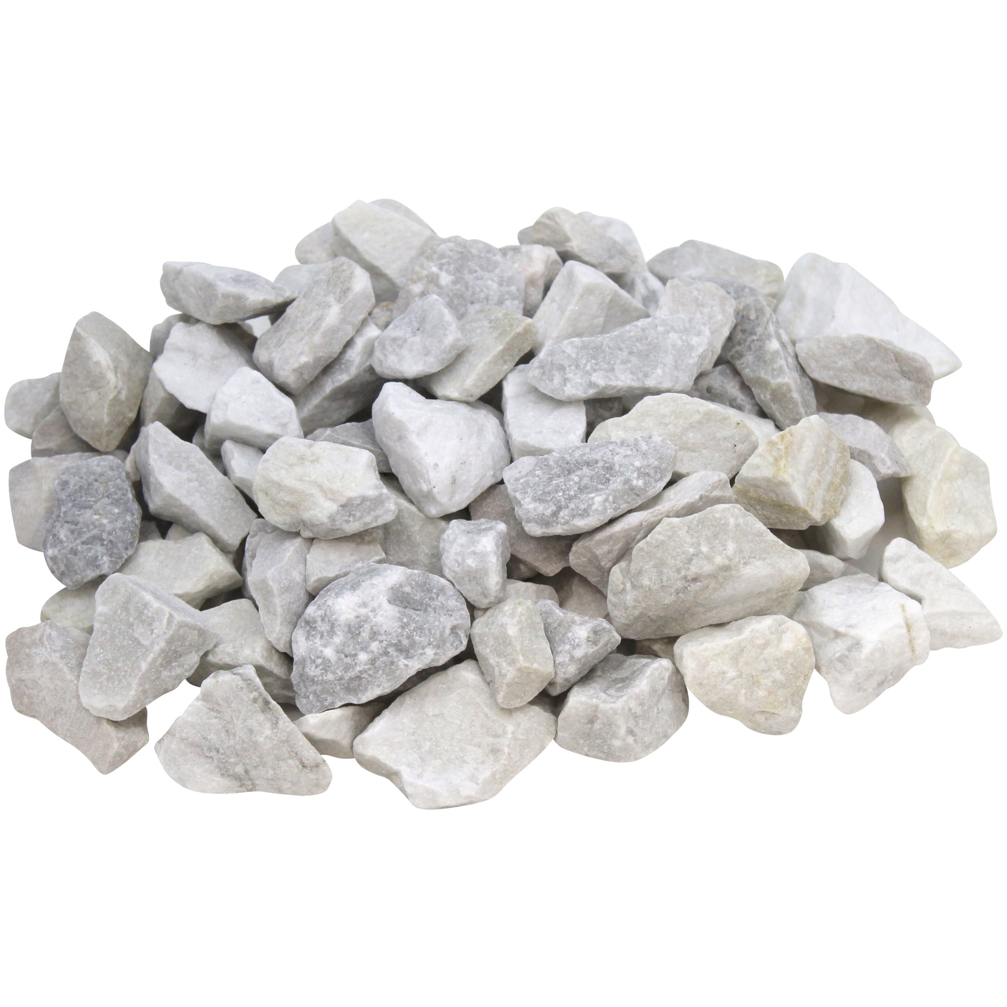 Small White Marble Decorative Landscaping Rocks