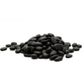 thumbnail image 1 of Rainforest, Outdoor Decorative Stone, Polished Pebbles, Black, 1", 2200lbs., 1 of 3