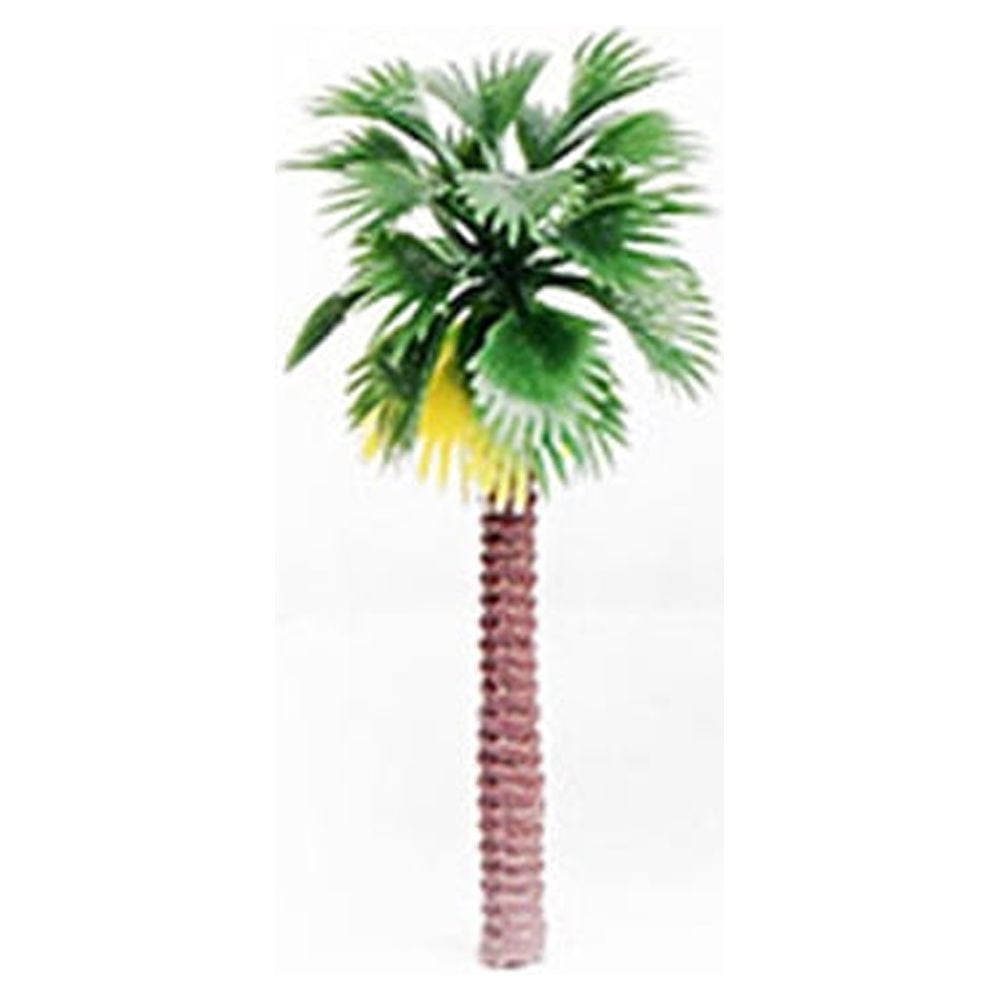 Rainforest Plastic Palm Tree Scenery Model Artificial Palm Tree Leaves