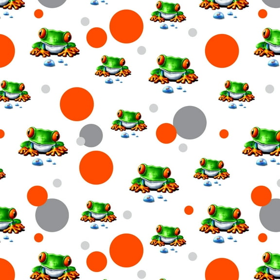 Rainforest Red Eyed Tree Frog and Ant Premium Gift Wrap Wrapping Paper Roll