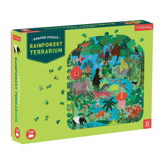 Rainforest Terrarium 750 Piece Shaped Puzzle (Other)