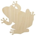 thumbnail image 1 of Rainforest Tree Frog Solid Wood Shape Unfinished Piece Cutout Craft DIY Projects - 6.25 Inch Size - 1/4 Inch Thick, 1 of 7