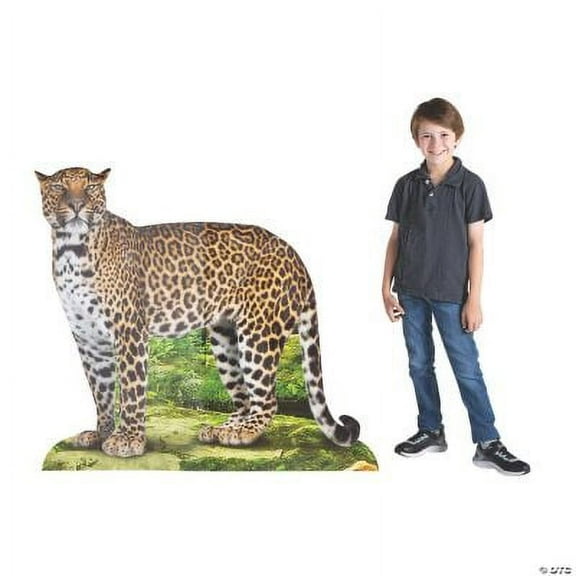 Rainforest VBS Leopard Cardboard Stand-Up, Party, Party Decor, 1 Piece