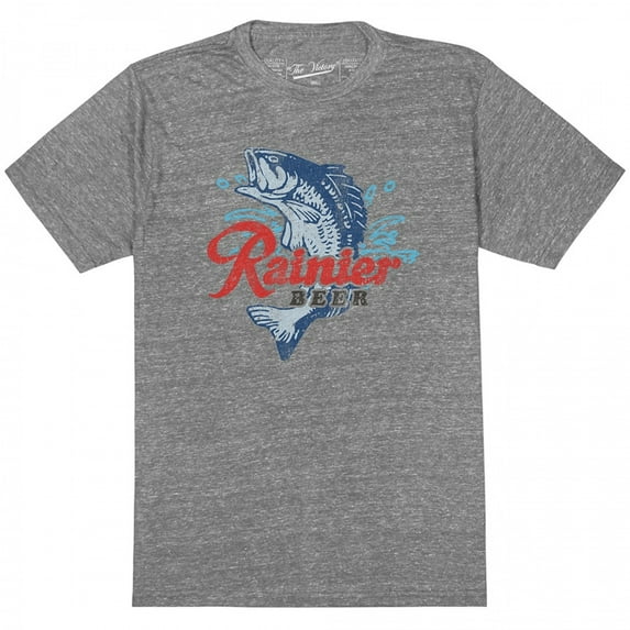 Rainier Rainer Beer Fish T-Shirt - Extra Large