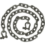 Rainier Supply Co 316SS Anchor Chain - 4' x 1/4" with Oversized Shackles