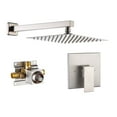 thumbnail image 1 of Rainlex One-Handle 1-Spray Brushed Nickel Shower Faucet, 1 of 8