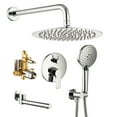 thumbnail image 1 of Rainlex One-Handle 1-Spray Polished Chrome Bathtub Shower Faucet, 1 of 10