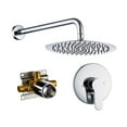 thumbnail image 1 of Rainlex One-Handle 1-Spray Polished Chrome Shower Faucet, 1 of 4