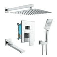 thumbnail image 1 of Rainlex One-Handle 1-Spray Setting Polished Chrome Bathtub Shower Faucet, 1 of 11