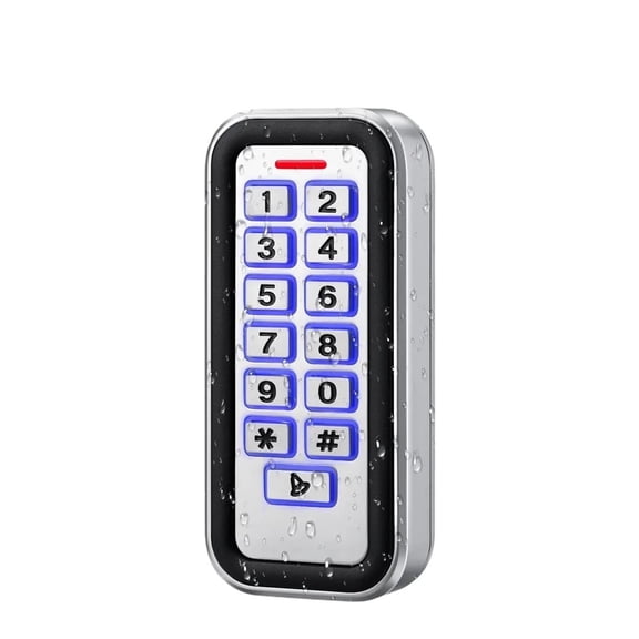 Rainproof IP68 Anti-Vandal Standalone Card Reader Relay Keypad Proximity Card Door Access Control ,Home Security