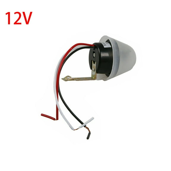 Rainproof Light Control Sensor Sensor 10A 12V 50Hz Ac/ Dc As-20 Ajustable Auto Dc Photo Control 100% Brand New
