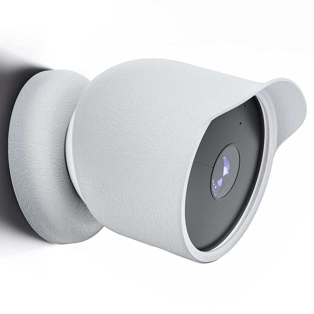 Rainproof Silicone Camera Protector for Google Nest Cam, Total Protection for Security Cameras, Weatherproof Case for Outdoor Surveillance Devices
