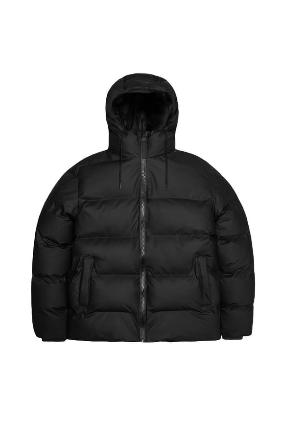 Boxy Black Puffer Jacket (Men's)