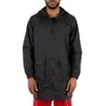 thumbnail image 1 of Rains Men's Black Long Cargo Jacket, Size Small, 1 of 1