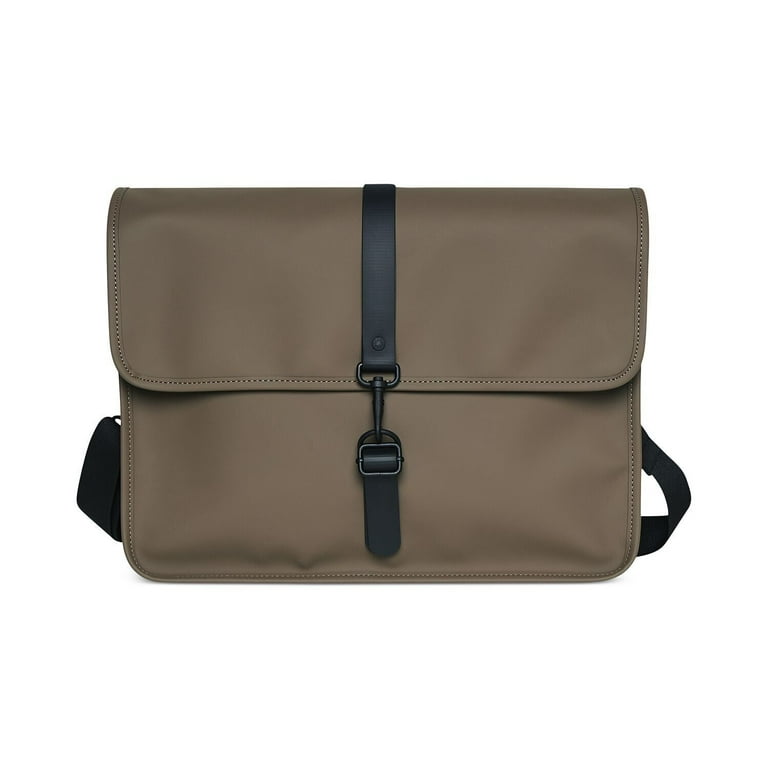Rains Men s Waterproof Adjustable Messenger Bag Wood Brown OS B4HP 110 Walmart