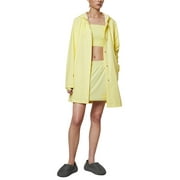 Rains womens  A-Line Jacket, S, Yellow