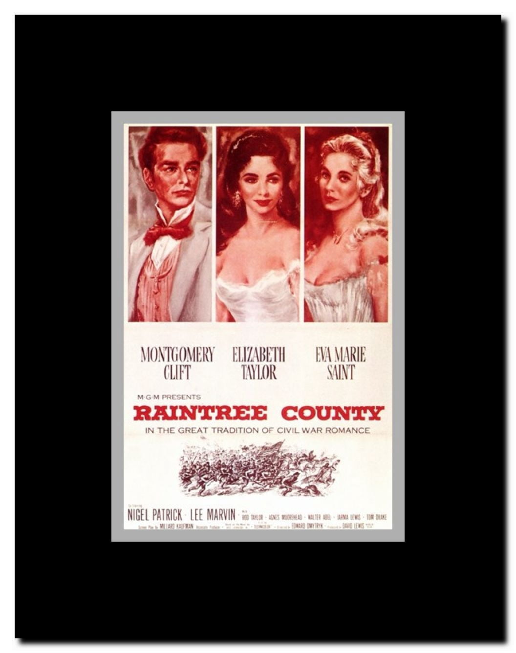 Raintree Country Framed Movie Poster