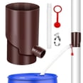 thumbnail image 1 of Rainwater Collection Kit UV Weatherproof Rain Diverter Kit Portable Rain Barrels to Collect Rainwater B, 1 of 10