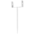 thumbnail image 1 of Rainwater Downspout Bracket - Heavy-Duty Galvanized Iron With Eco-Friendly Coating, Adjustable Size, Rust-Proof Anchor For Pipe Support, Easy Installation White 10.8" Happy Day!, 1 of 5