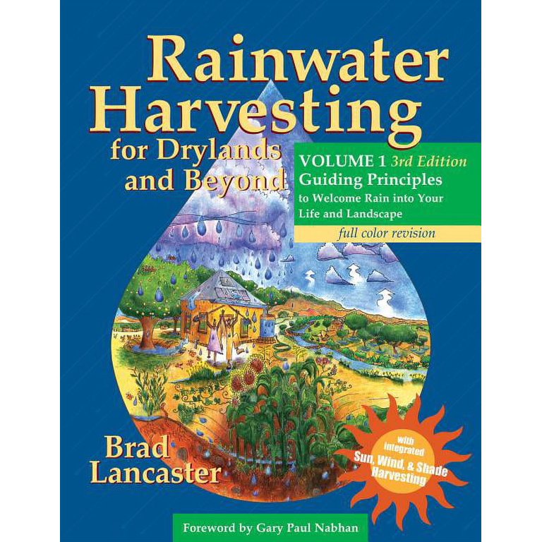 rain water harvesting poster for kids