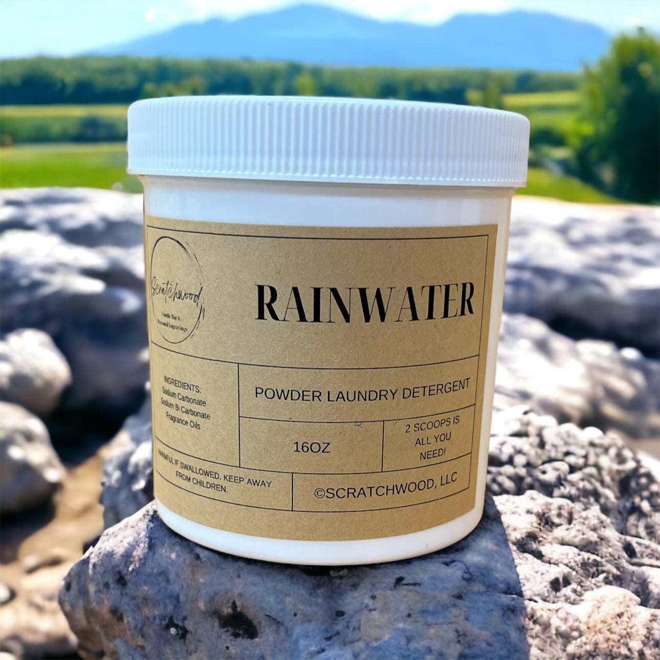 Rainwater Powder Laundry Detergent